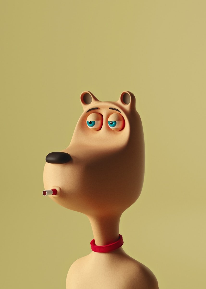 Bobble Head Wooden Animals